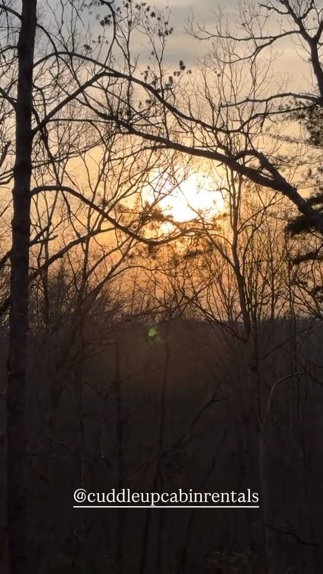 Post 6 by Cuddle Up Cabin Rentals on Instagram (video)