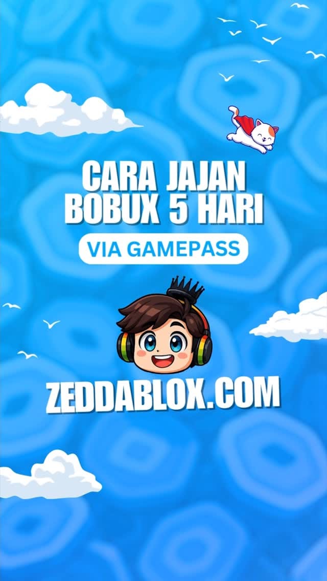 Post 8 by Topup Games & Roblox - Murah & Aman! on Instagram (video)
