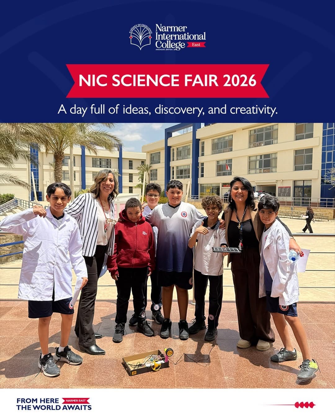 Post 1 by Narmer International College on Instagram (carousel)