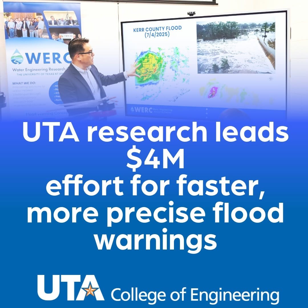 Post 3 by UTA College of Engineering on Instagram (image)
