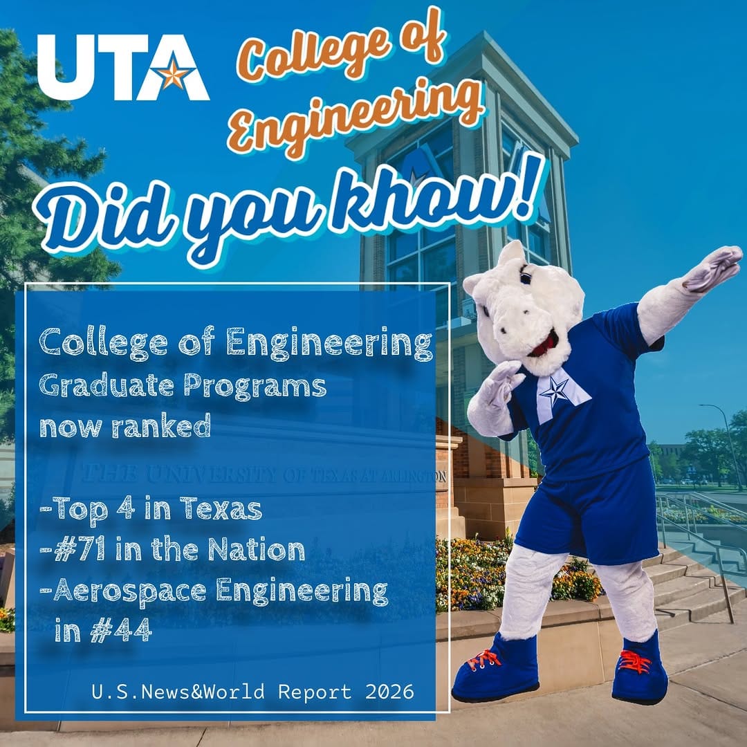 Post 10 by UTA College of Engineering on Instagram (carousel)