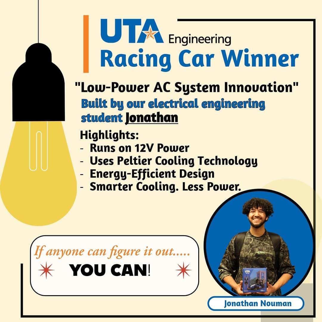 Post 6 by UTA College of Engineering on Instagram (image)