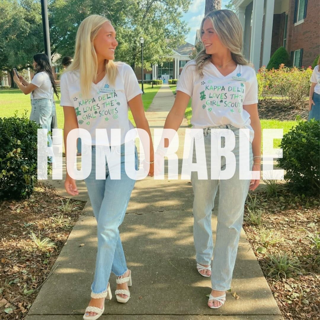 Post 9 by KAPPA DELTA | SOUTH ALABAMA on Instagram (image)