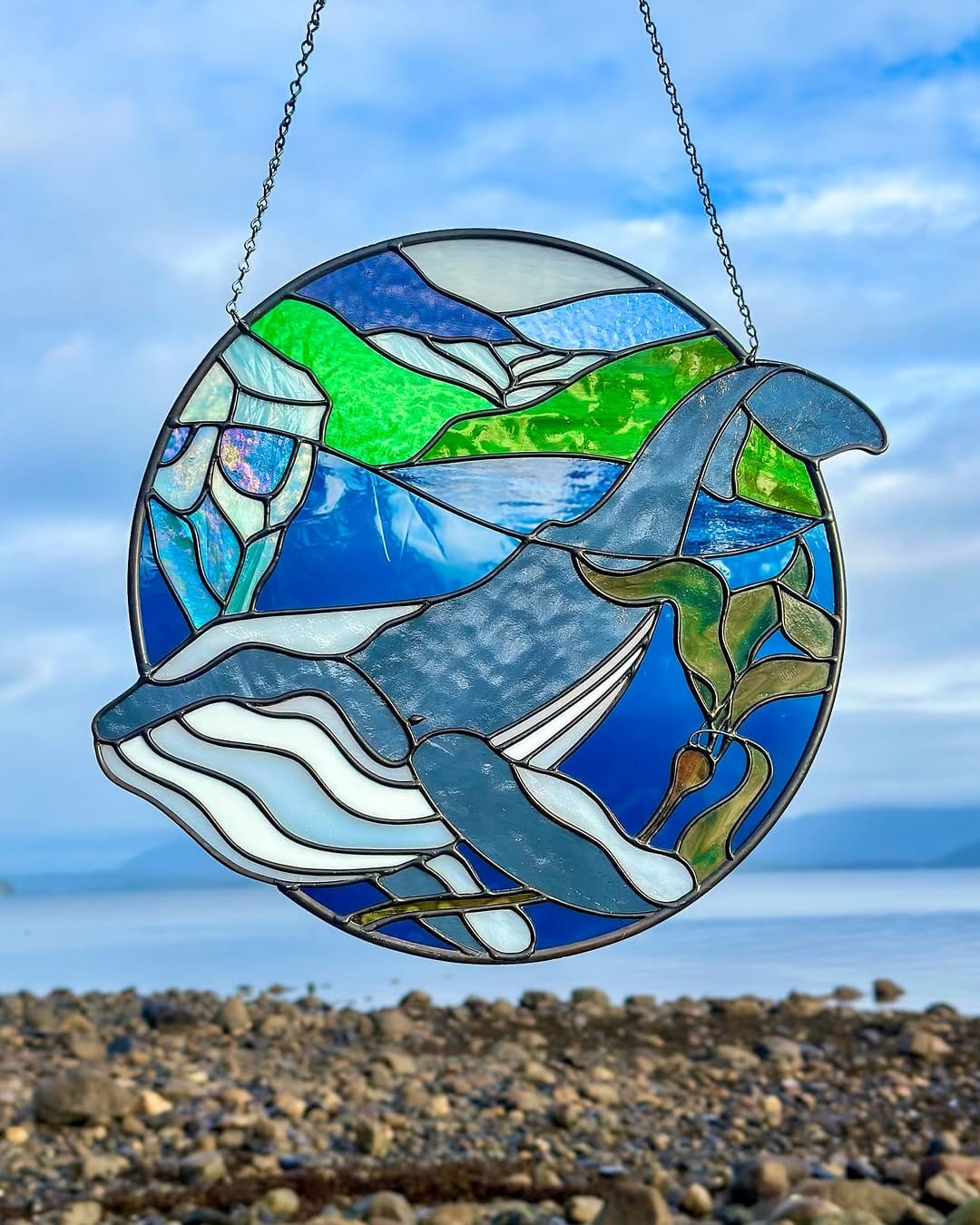 Post 10 by ris baker • stained glass artist on Instagram (carousel)
