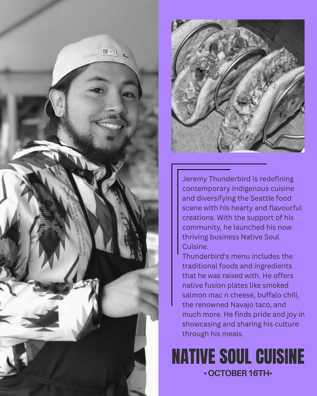Post 7 by CHEF JEREMY THUNDERBIRD on Instagram (image)