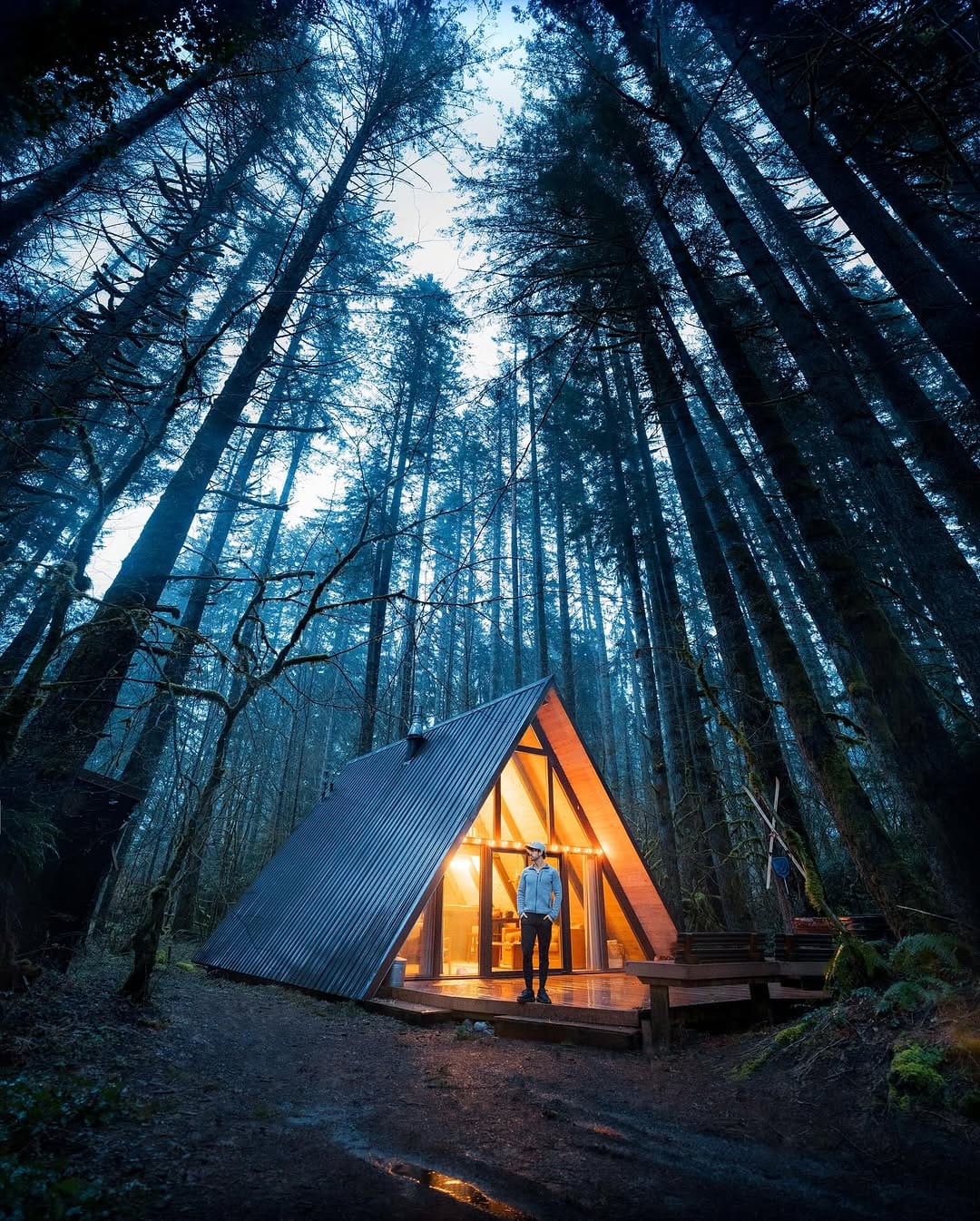 Post 9 by PNW Cabin Co. — Tye Haus, Sky Haus, & More on Instagram (carousel)