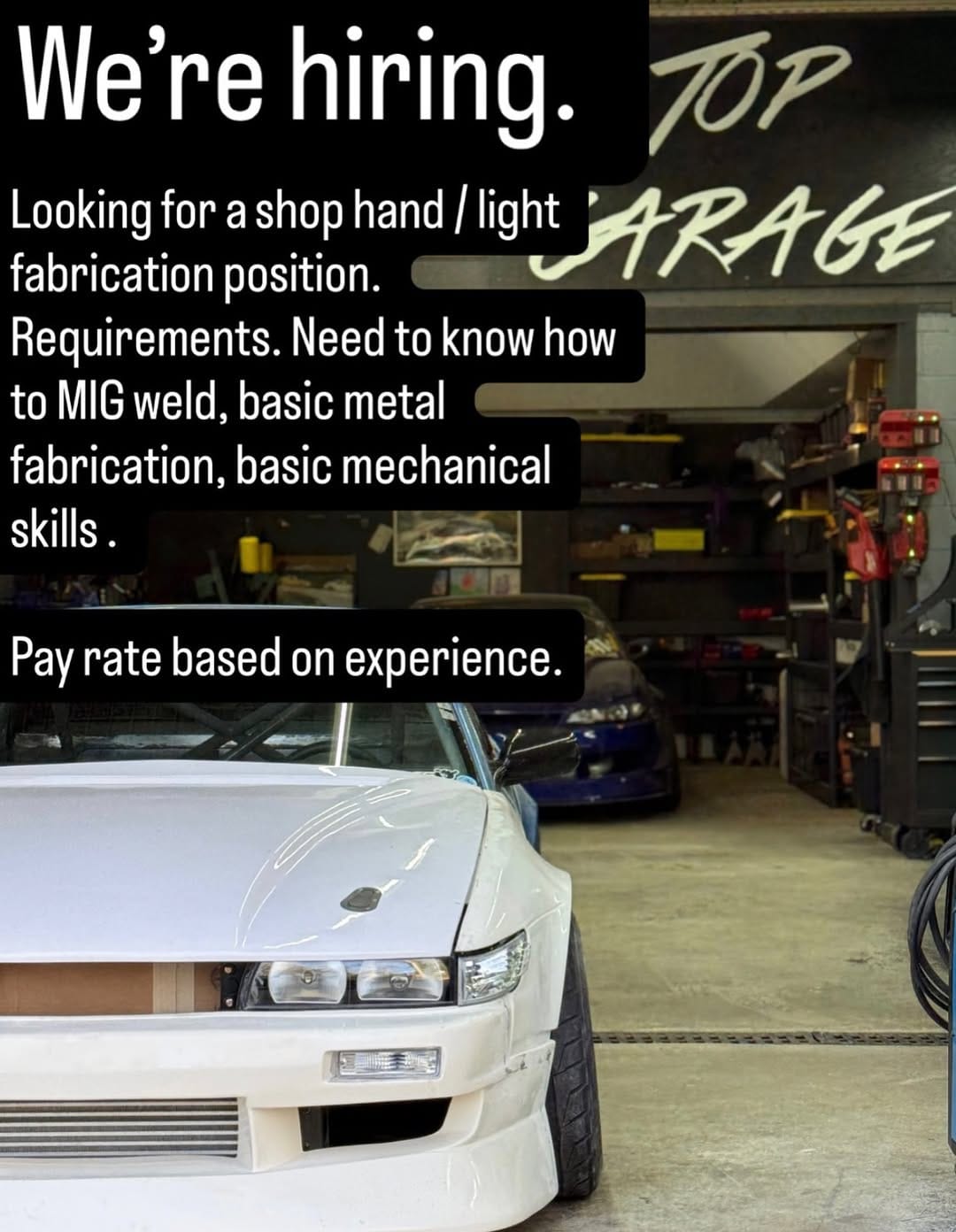 Post 4 by Top Garage on Instagram (image)