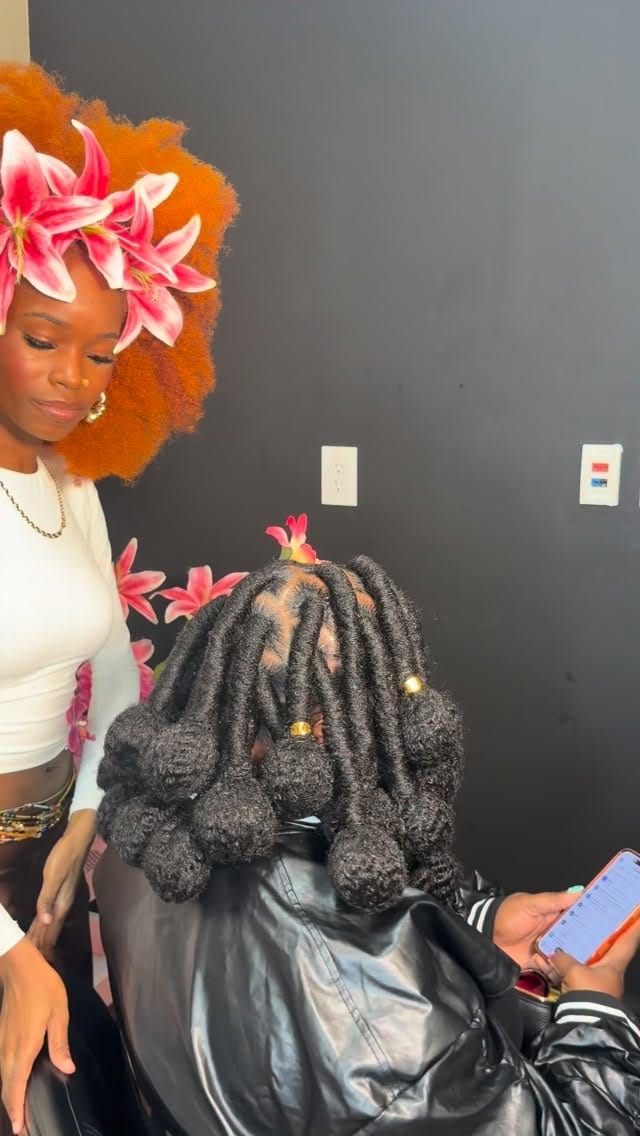 Post 1 by Atlanta Natural Hairstylist on Instagram (video)