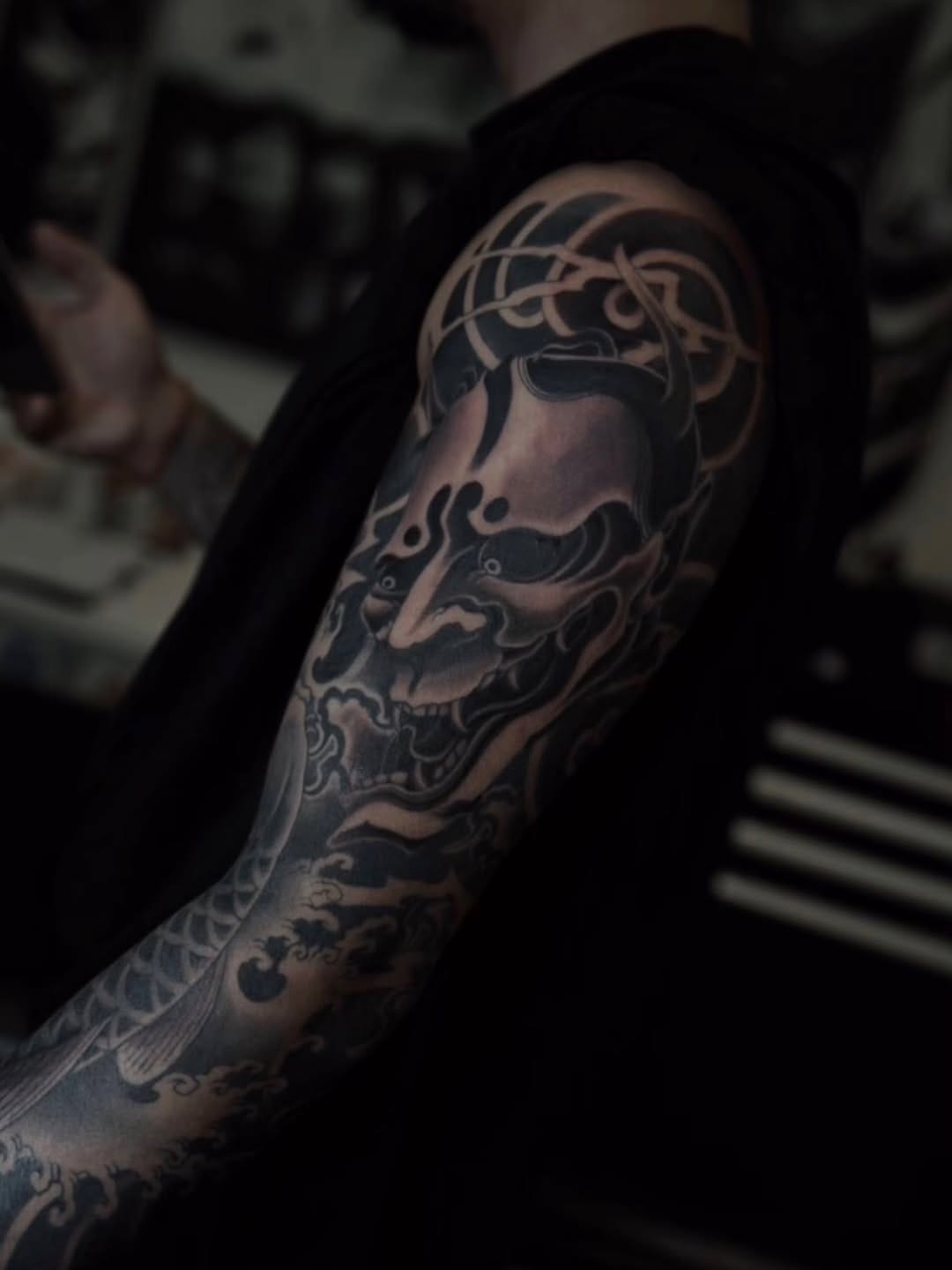 Post 3 by Raf VO Japanese Tattoo on Instagram (carousel)