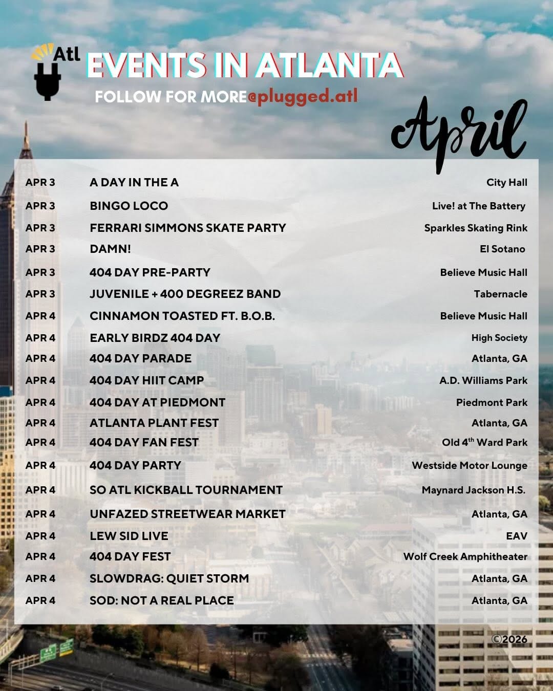 Post 6 by Plugged ATL on Instagram (carousel)