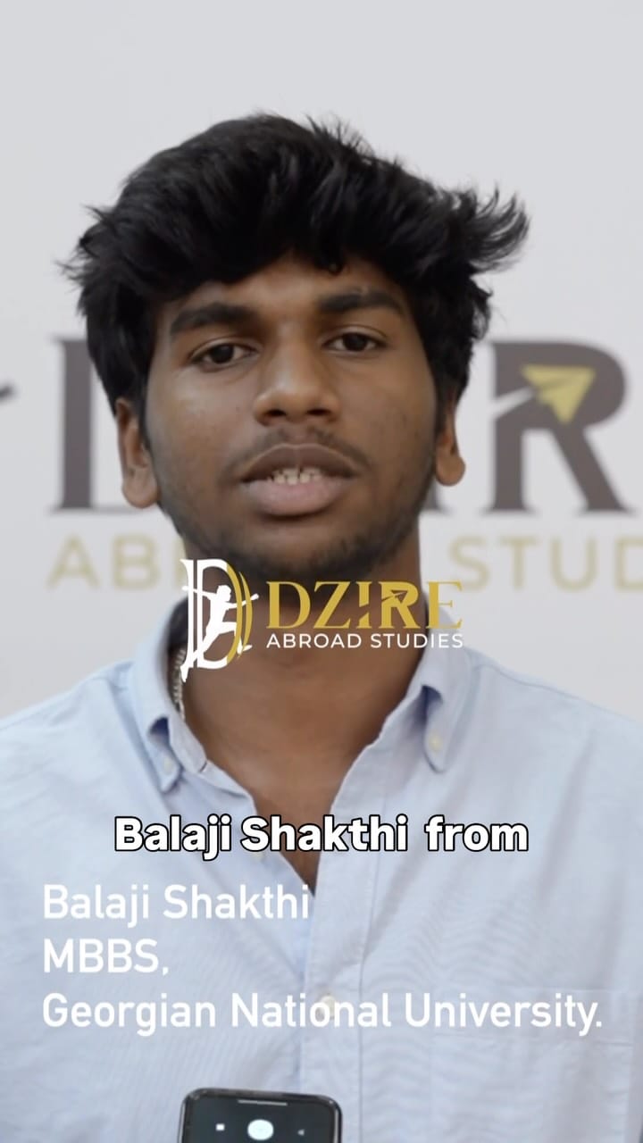 Post 2 by Dzire Abroad Studies on Instagram (video)