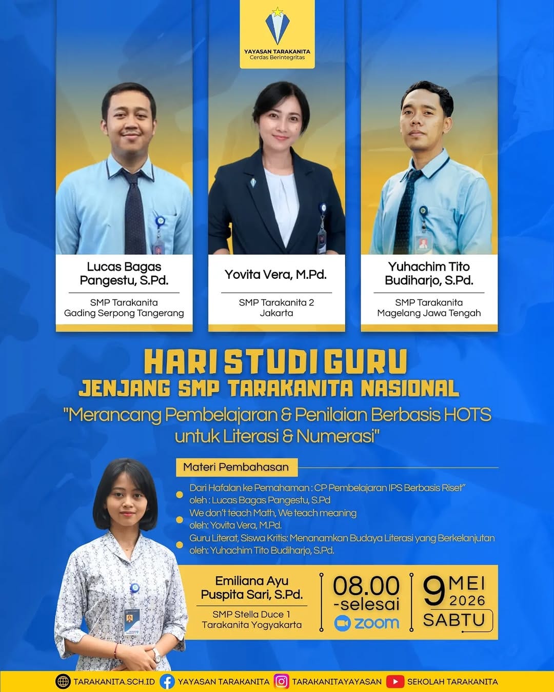 Post 10 by Yayasan Tarakanita on Instagram (image)