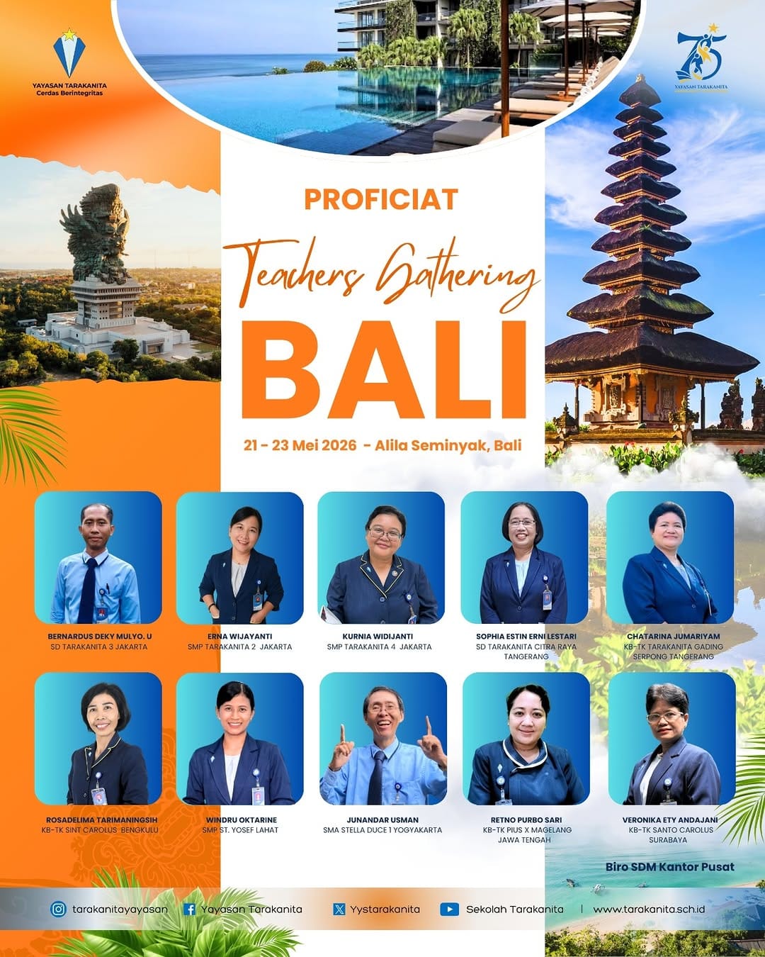 Post 7 by Yayasan Tarakanita on Instagram (image)