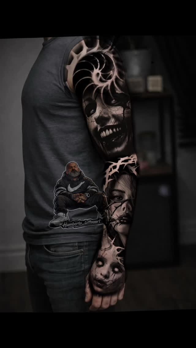 Post 1 by Humberto Leite Dark Realism on Instagram (video)