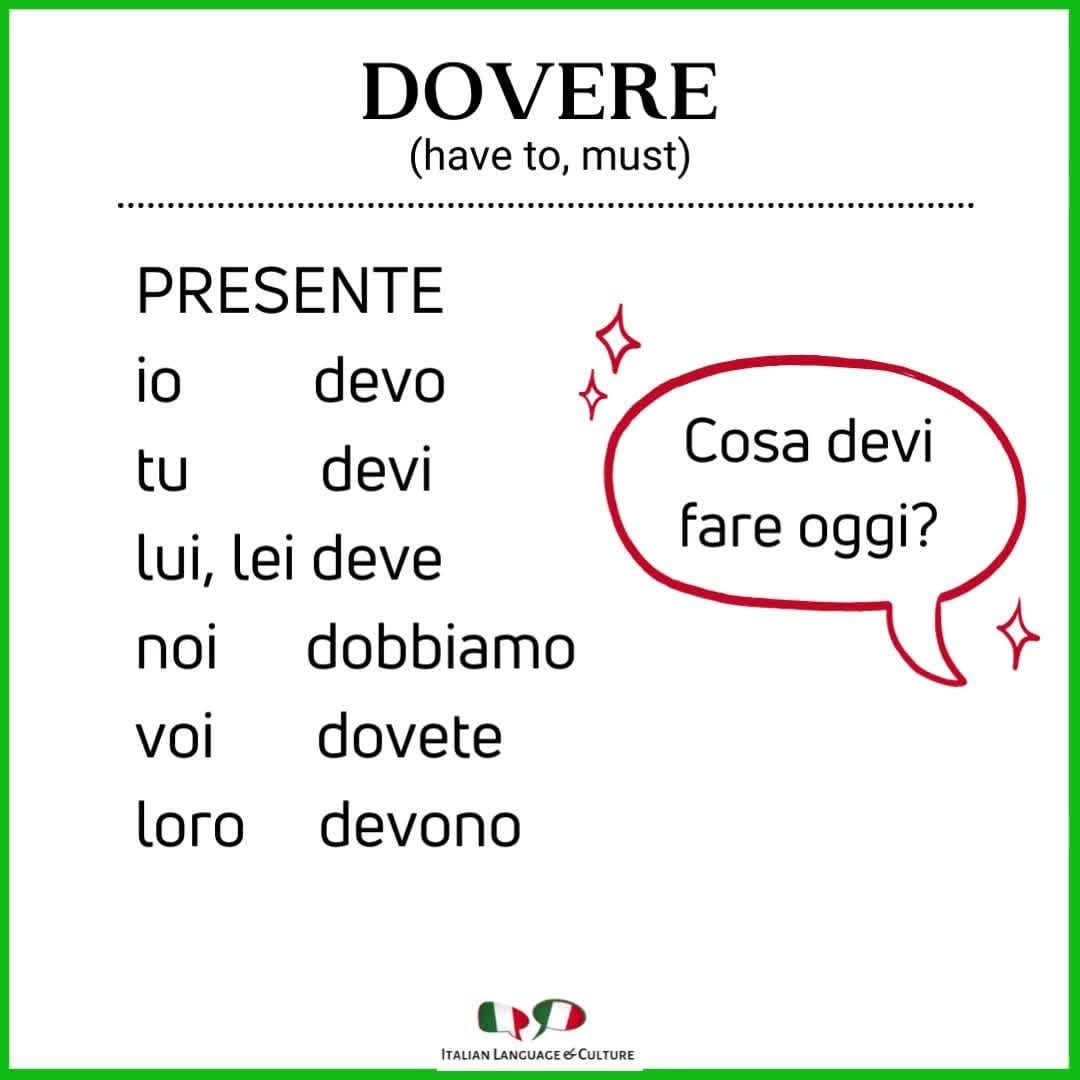 Post 5 by Italian Language & Culture on Instagram (video)