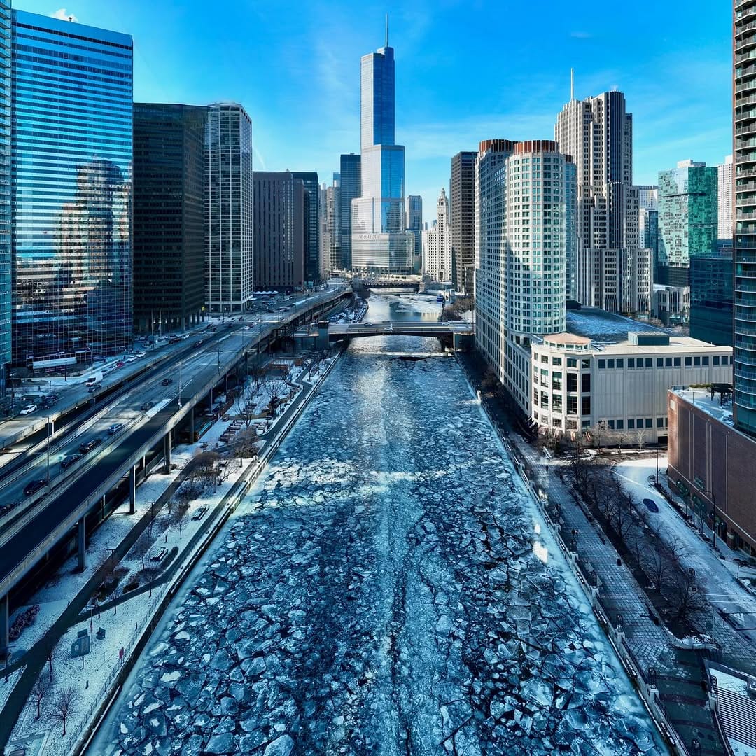 Post 5 by Chicago | Aerial Photography on Instagram (carousel)