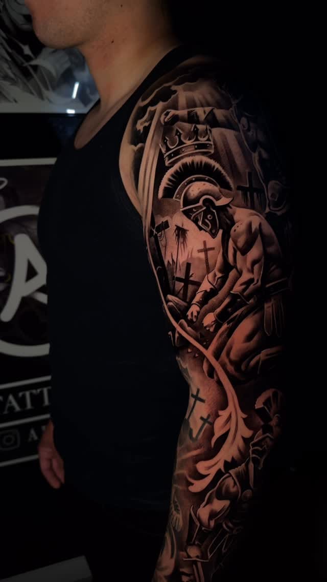 Post 3 by AJAZZX TATTOOS on Instagram (video)