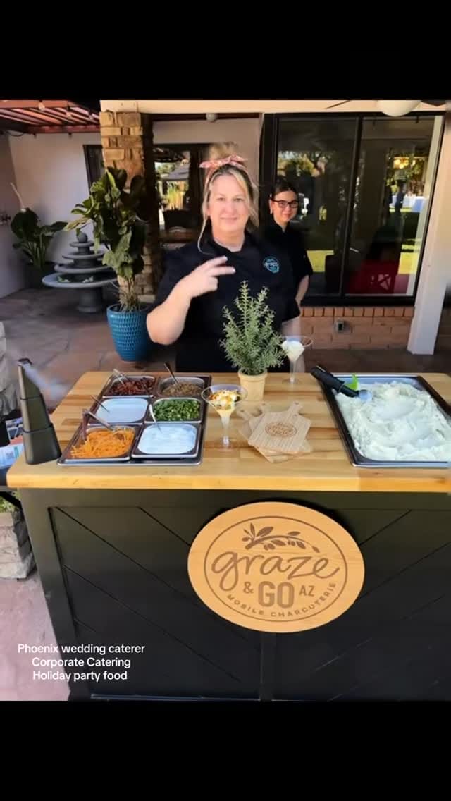 Post 1 by Graze and Go AZ | Charcuterie Bar | Catering Phoenix on Instagram (video)