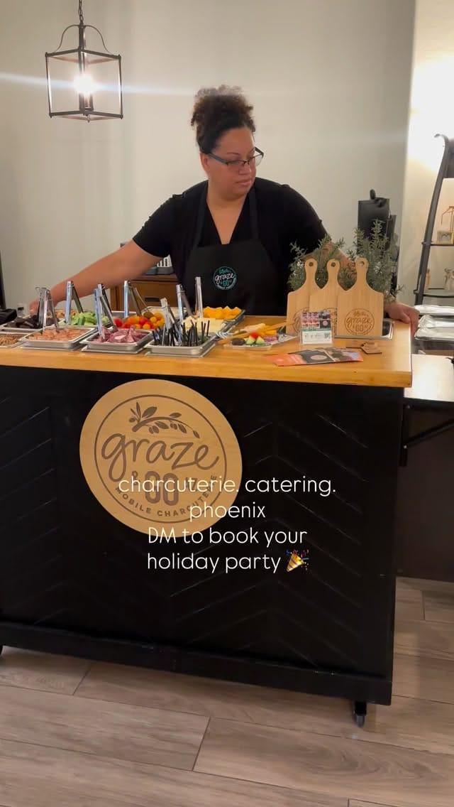 Post 4 by Graze and Go AZ | Charcuterie Bar | Catering Phoenix on Instagram (video)