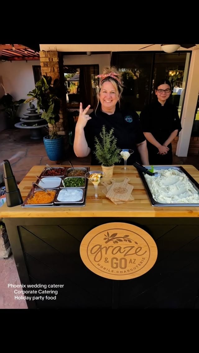Post 7 by Graze and Go AZ | Charcuterie Bar | Catering Phoenix on Instagram (video)