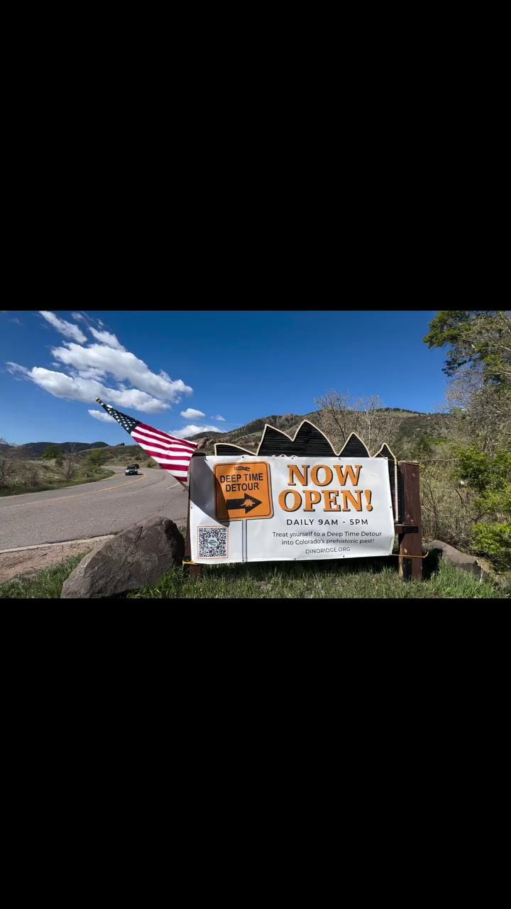 Post 1 by Dinosaur Ridge on Instagram (video)