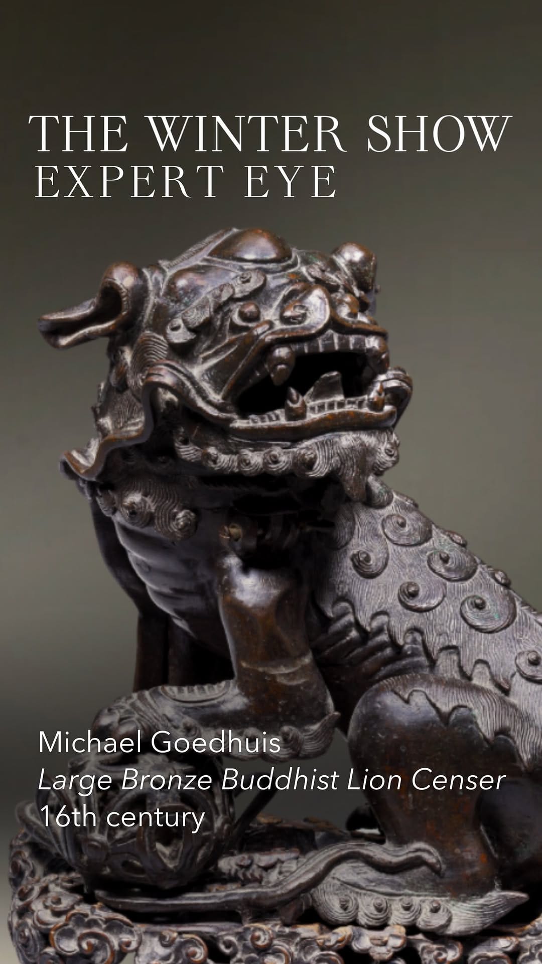 Post 1 by Michael Goedhuis on Instagram (video)