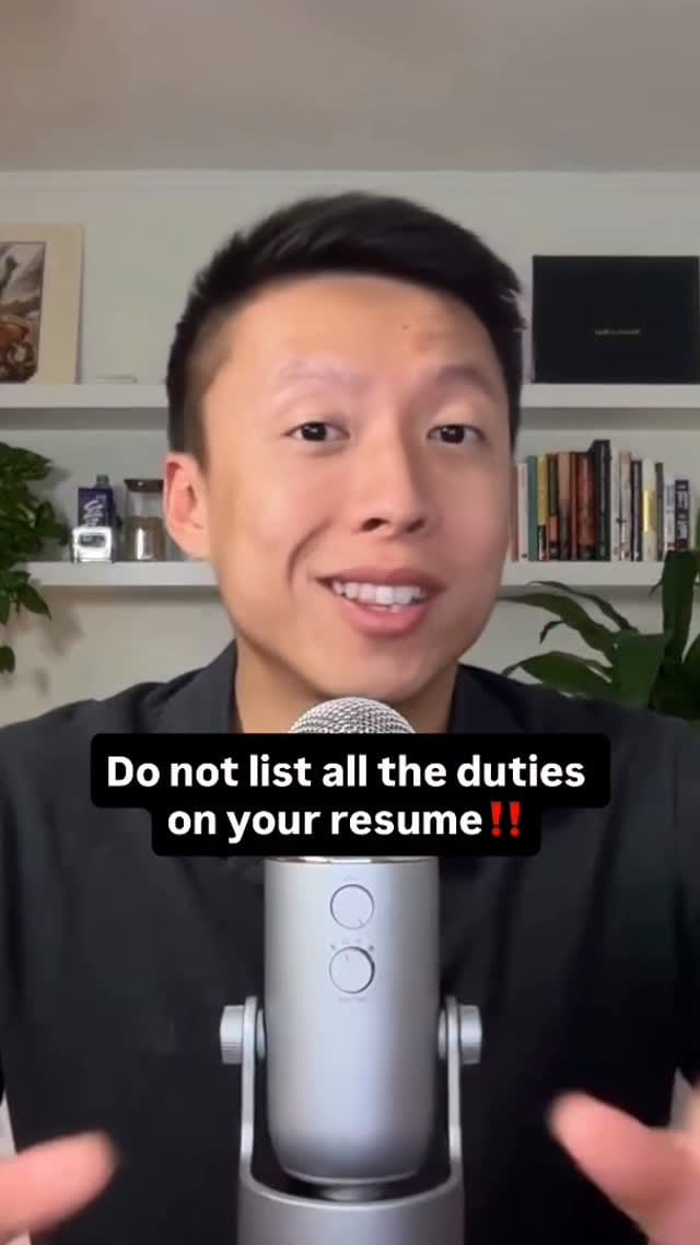Post 8 by Adam | Interview, Resume & Career Tips on Instagram (video)