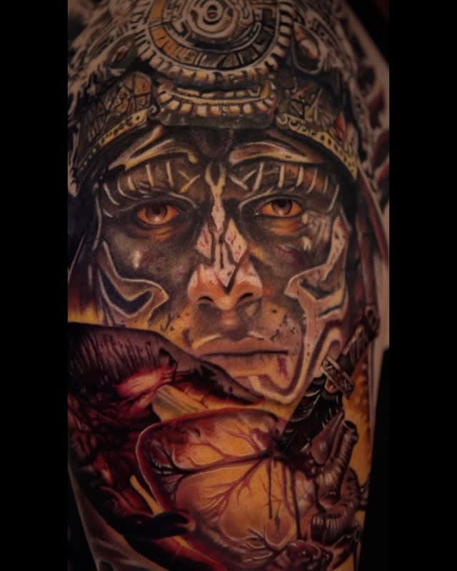 Post 1 by Fran realism tattoo on Instagram (video)