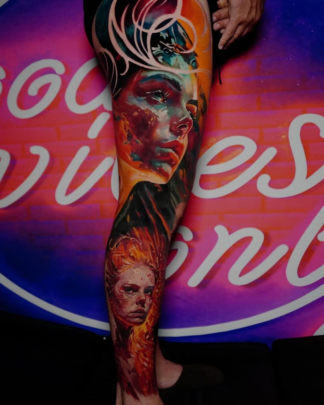 Post 8 by Fran realism tattoo on Instagram (carousel)