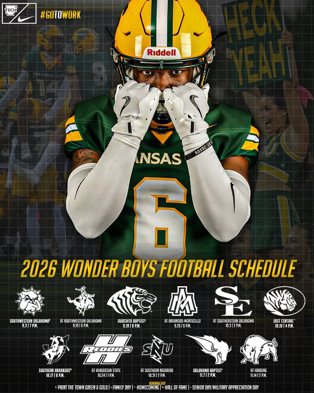 Post 2 by Arkansas Tech on Instagram (image)