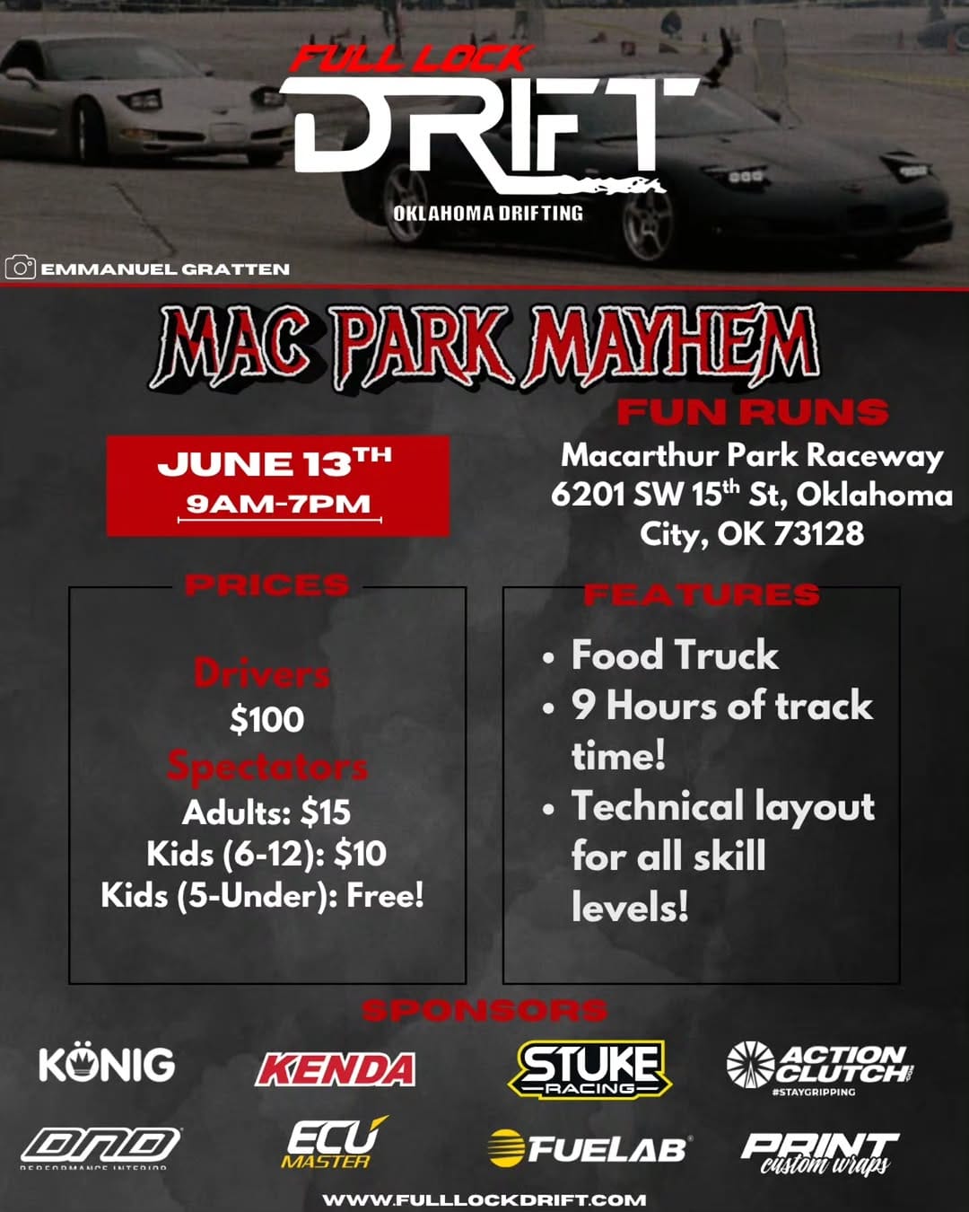 Post 1 by Full Lock Drift on Instagram (image)