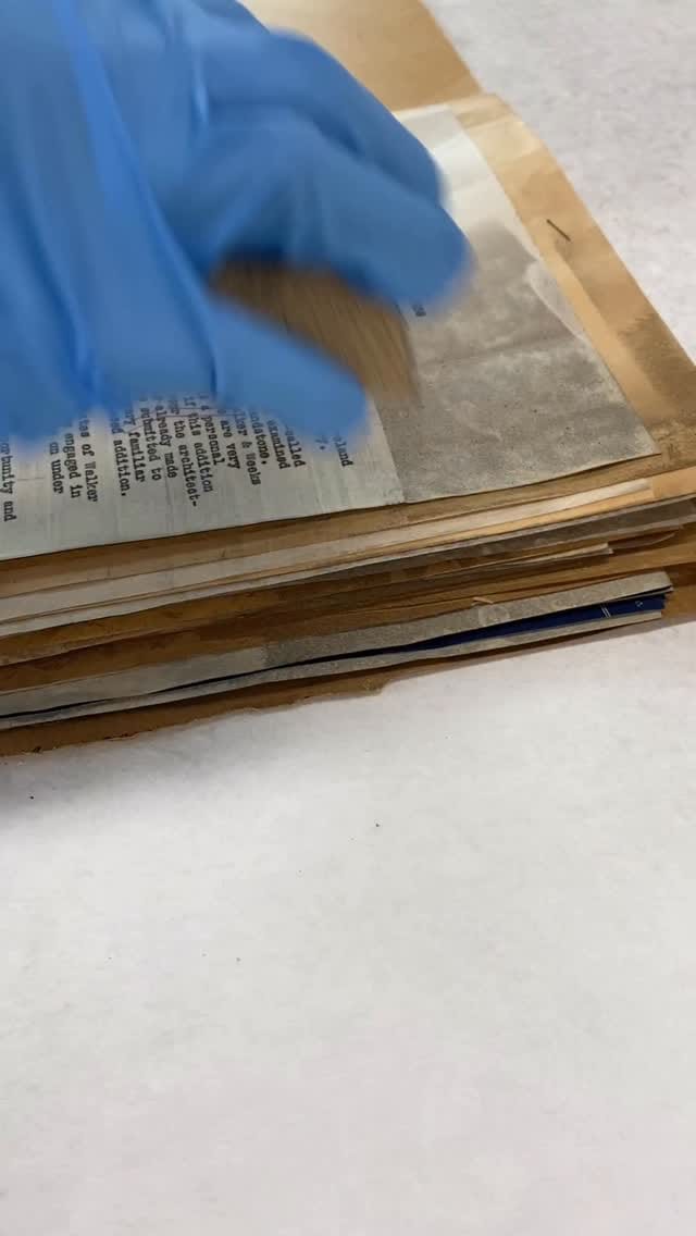 Post 9 by The Conservation Center | Art Conservation Services on Instagram (video)