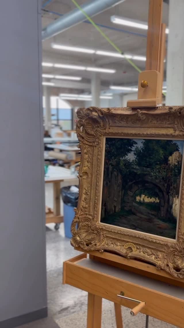 Post 3 by The Conservation Center | Art Conservation Services on Instagram (video)