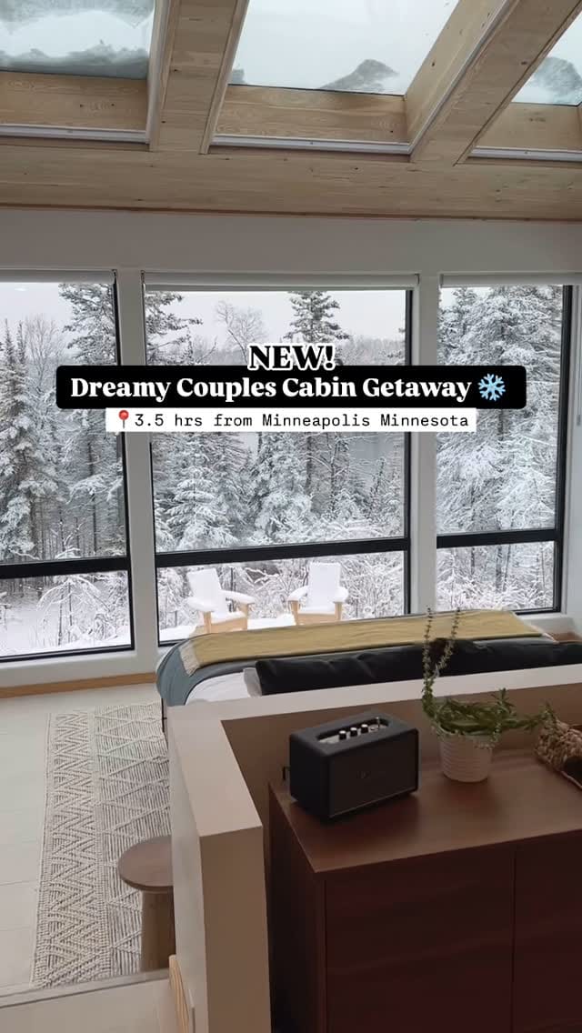 Post 6 by Grey Duck Cabins on Instagram (video)