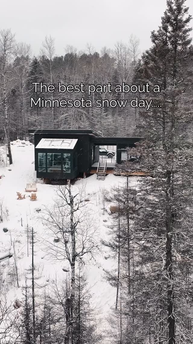 Post 2 by Grey Duck Cabins on Instagram (video)