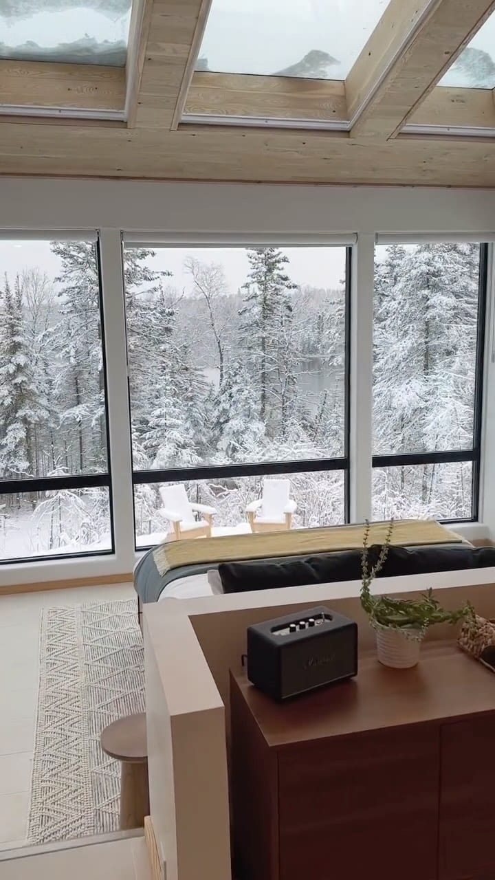 Post 10 by Grey Duck Cabins on Instagram (video)