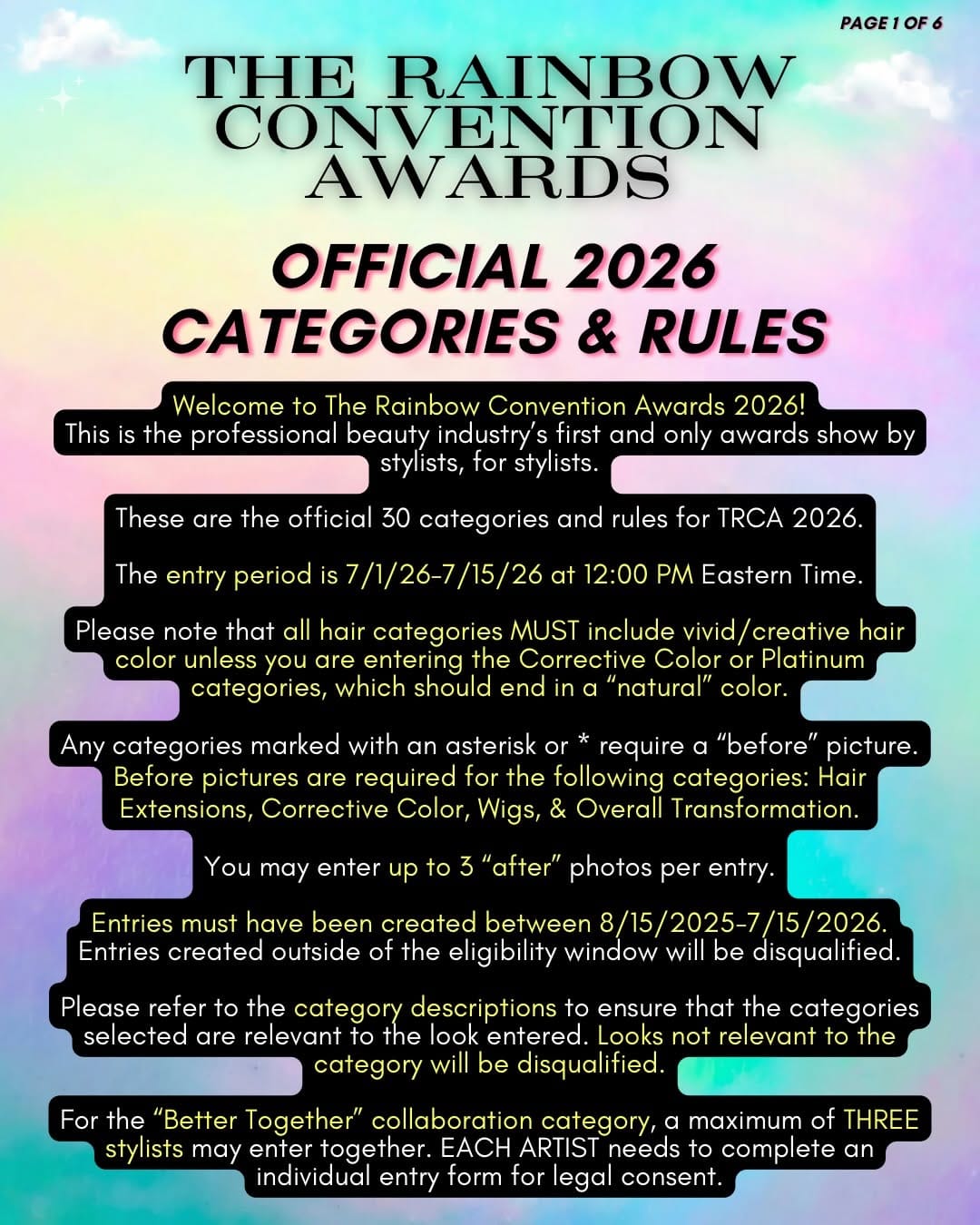 Post 8 by The Rainbow Convention on Instagram (carousel)