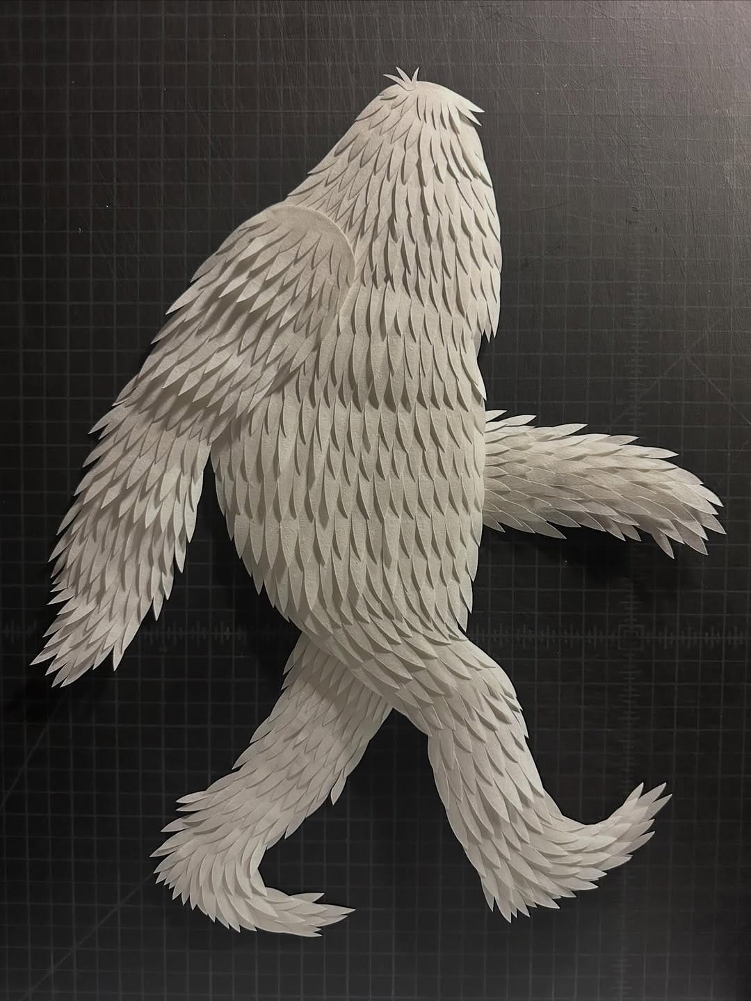 Post 5 by Jeff Nishinaka Paper Sculpture on Instagram (carousel)