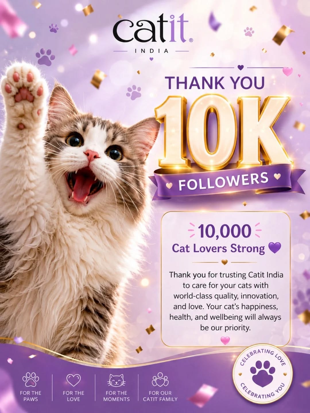 Post 7 by Catit India on Instagram (image)