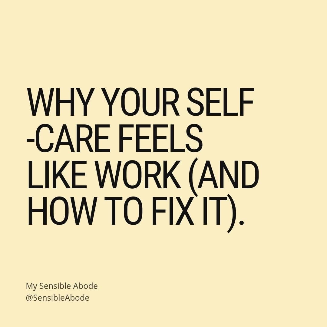 Post 2 by My Sensible Abode on Instagram (image)