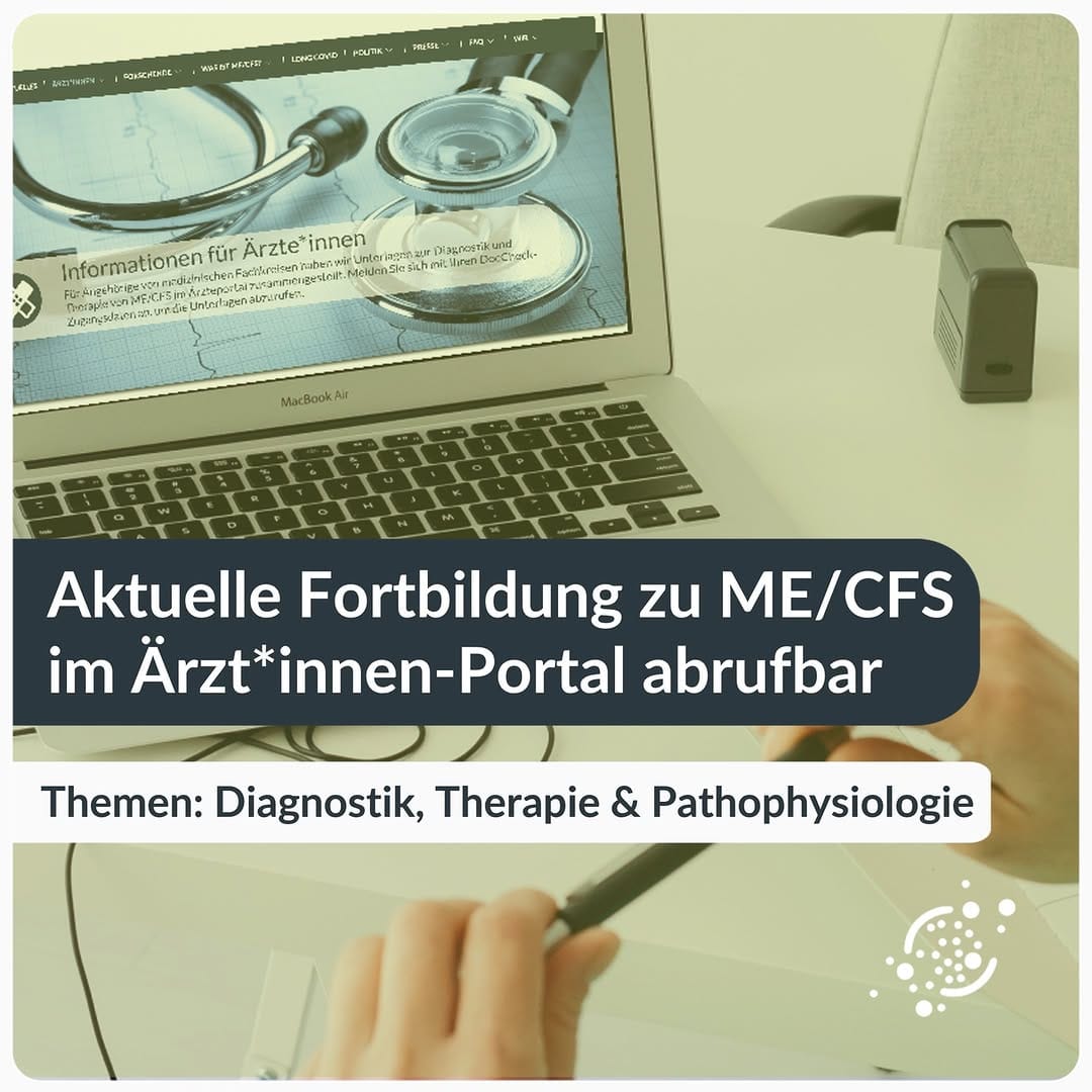 Post 6 by Deutsche Gesellschaft für ME/CFS on Instagram (image)