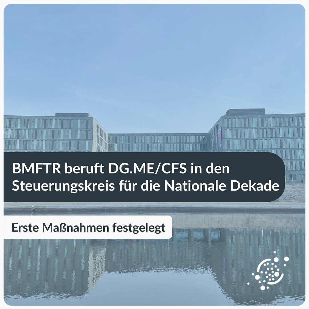 Post 8 by Deutsche Gesellschaft für ME/CFS on Instagram (image)