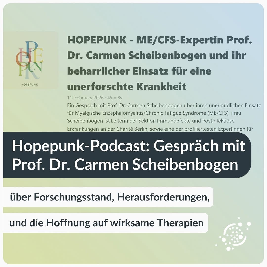 Post 10 by Deutsche Gesellschaft für ME/CFS on Instagram (image)