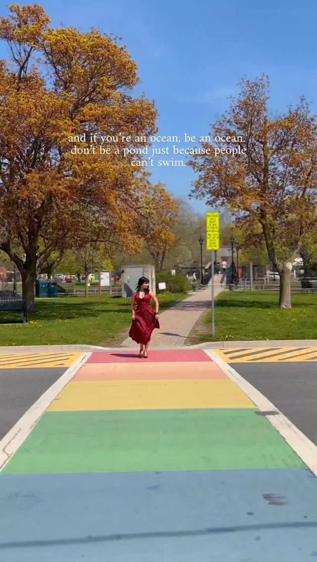 Post 7 by Aashka ( theatre artist & model) on Instagram (video)