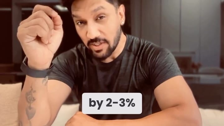 Post 6 by Rishi Modi | Clinical Nutritionist, Founder & Brand Owner on Instagram (video)