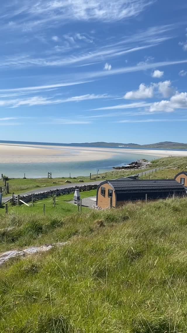 Post 8 by Luskentyre Beach Cabins®️ on Instagram (video)