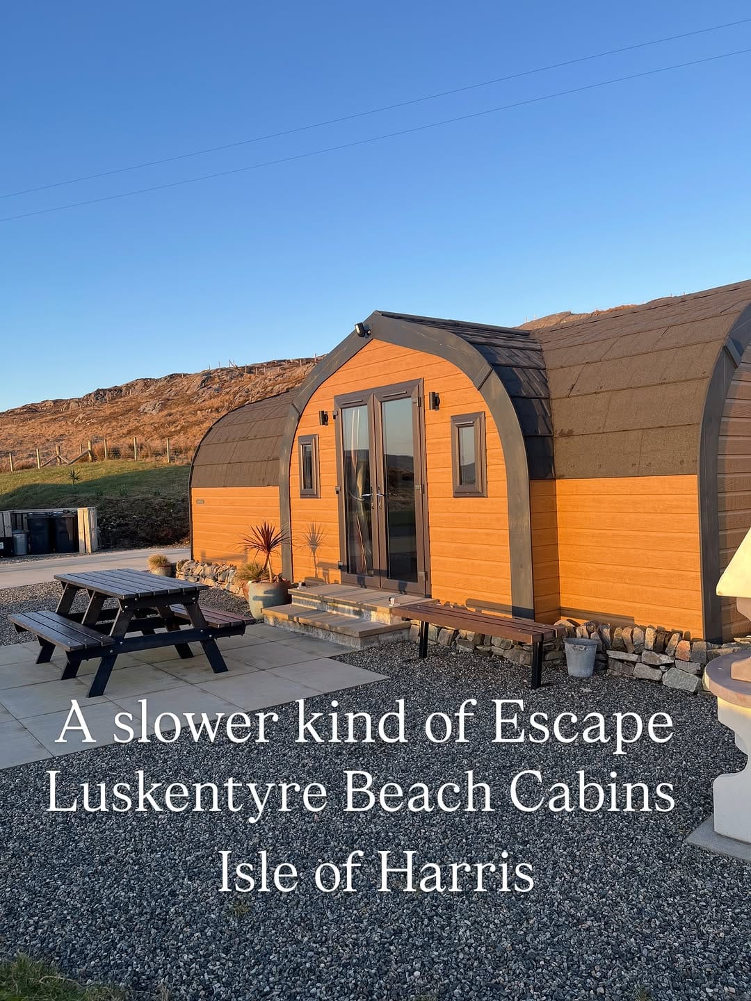 Post 2 by Luskentyre Beach Cabins®️ on Instagram (carousel)