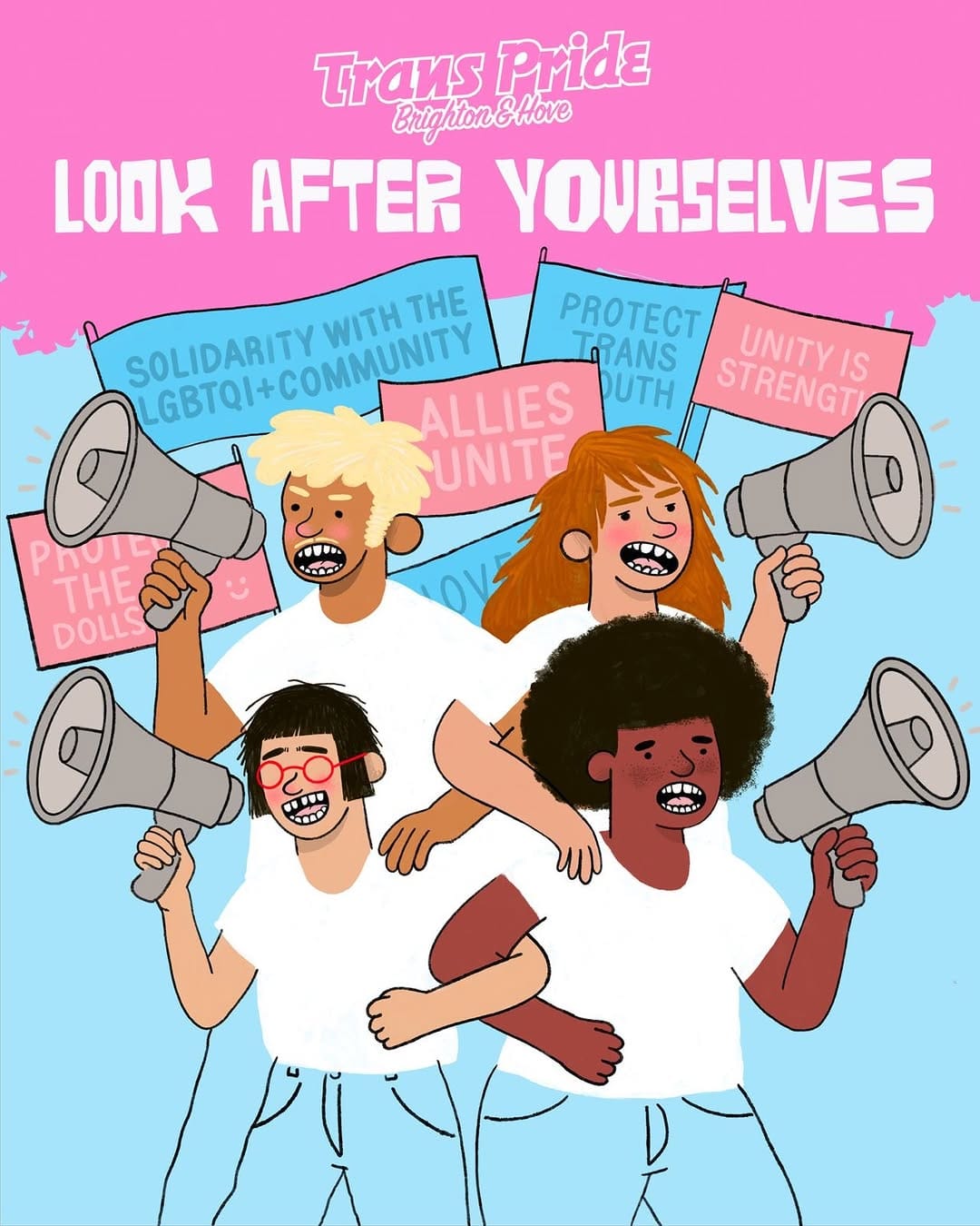 Post 3 by Trans Pride Brighton on Instagram (carousel)