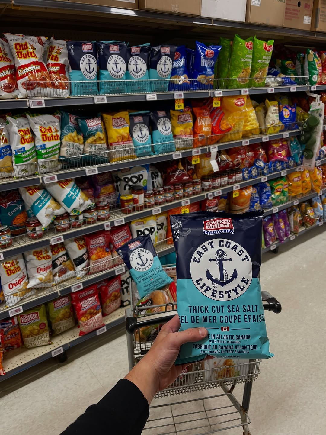 Post 2 by Covered Bridge Potato Chips on Instagram (image)