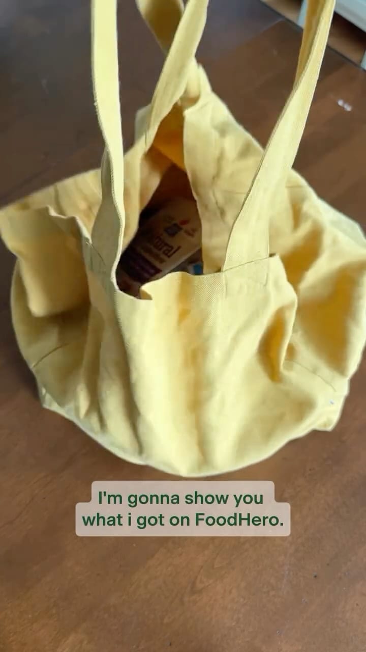Post 1 by FoodHero on Instagram (video)